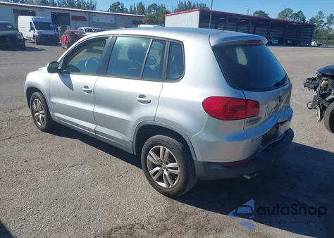 2012 Volkswagen Tiguan S из США, поврежденный, VIN WVGAV7AX6CW535406